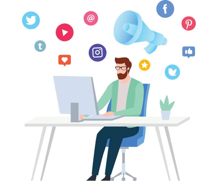 Social Media Marketing Graphic